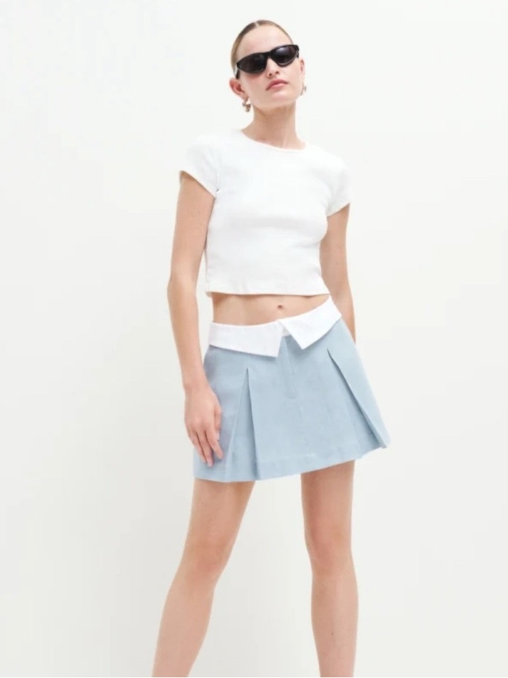 Like new 🦋 Hailey Linen Low Rise Skirt